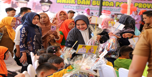 Bunda PAUD Riana Sari Arinal Gandeng Pemprov Lampung Gelar Acara Bermain Bersama Anak dalam Rangka Implementasi Transisi PAUD ke Sekolah Dasar