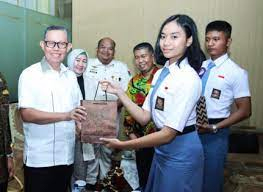 Paskibraka Lampung yang Berhasil Jalankan Tugas di Istana Negara dalam Upacara HUT RI 2023